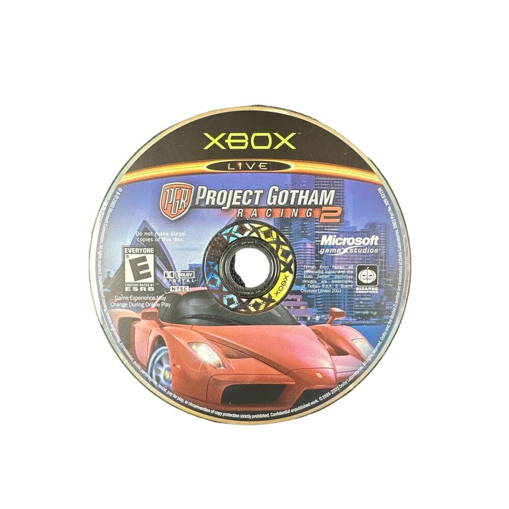 Project Gotham Racing 2 (Microsoft Xbox, 2003) Complete CIB, Tested - Picture 4 of 6